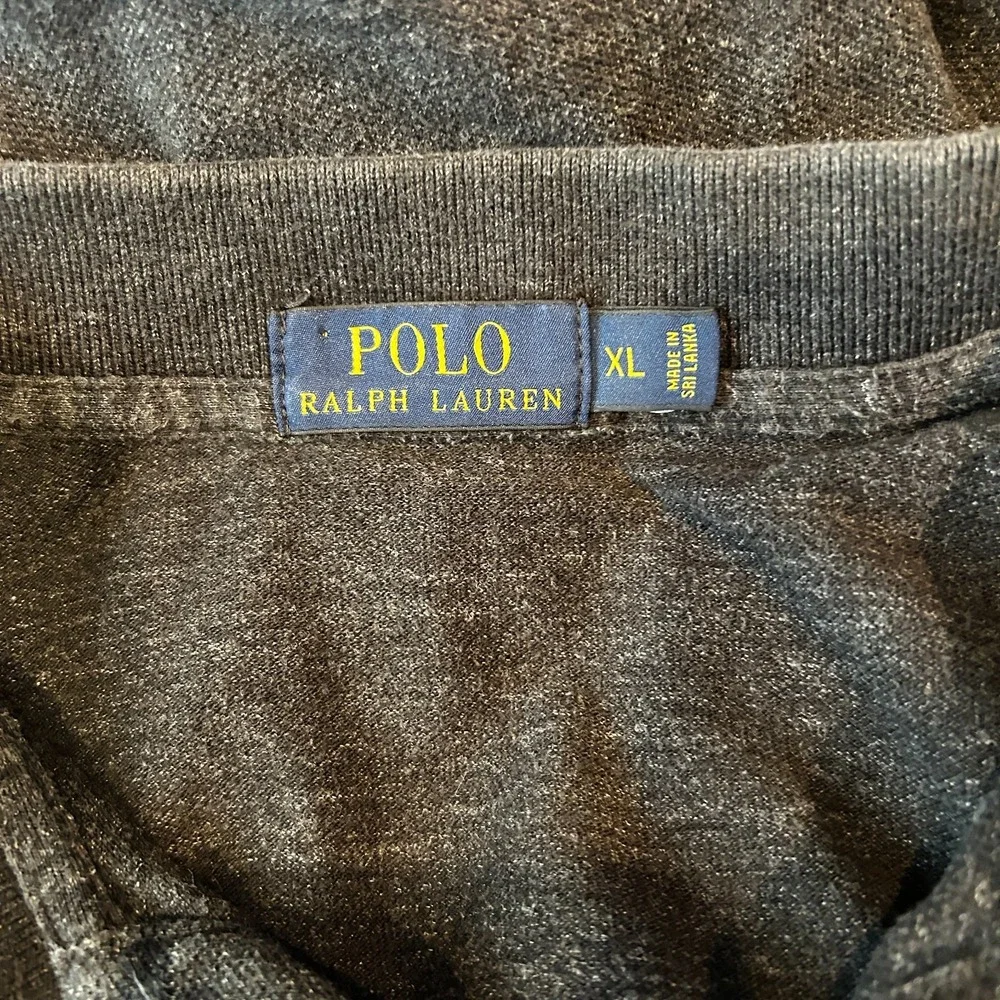 Polo Ralph‎ Lauren Men's Polo Shirt XL Dark Gray Embroidered Polo Pony Logo